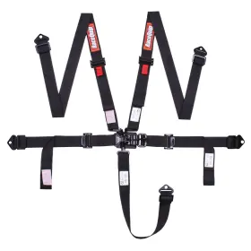 811001rqp Racequip Sfi 16.1 Latch And Link 2 In 5-point Seat Belt Harness Black