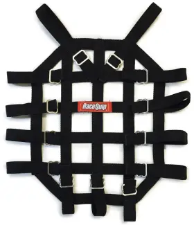 820995rqp Racequip Roof Net Adjustable - Black Quarter Midgets