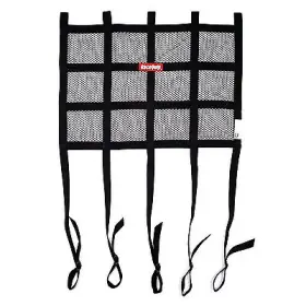 822001rqp Racequip Window Net Mesh Black Sfi Hybrid Adj. Strap