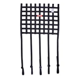 825001rqp Racequip Sfi 27.1 Ribbon Window Net With 1 In Mounting Straps 15 X 18