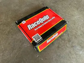 855015rqp Racequip Fia 6 Point Camlock Harness Premium Aluminum Set - Red Fhr Shoulders