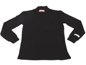 421997rqp Racequip 887753073921 Underwear Top Sfi 3.3 Long Sleeve High Collar Black 2xl