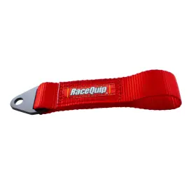 896146rqp Racequip Tow Hook Strap With Soft Eye Loop End