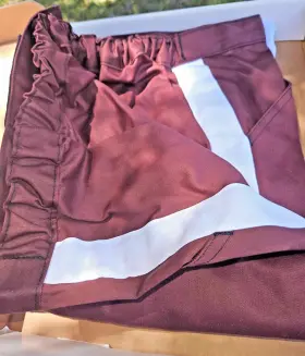 912008 Racequip Safequip Sfi-1 Faded Black/brown Racing Pants - 3xl Pyrovatex New Old Stock