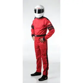Tlx-rqp110013-cl360a70 Racequip Sfi-1 1-l Suit Medium Red
