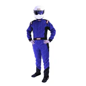 Tlx-rqp130926-cl360a70 Racequip For Chevron-1 Suit Sfi-1 Xl Blue