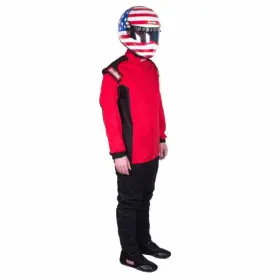 Tlx-rqp131915-cl360a70 Racequip For Chevron-1 Jacket Red Large