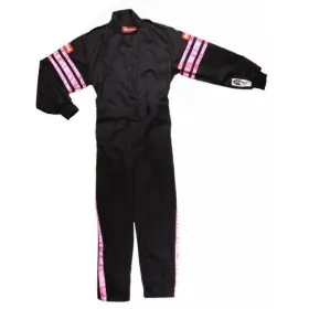 Tlx-rqp1950895-cl360a70 Racequip Sfi-1 Jr. Suit Klarge Pink Trim