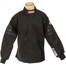 Tlx-rqp1969997-cl360a70 Racequip Sfi-1 Jr. Jacket Black Trim Kxxl