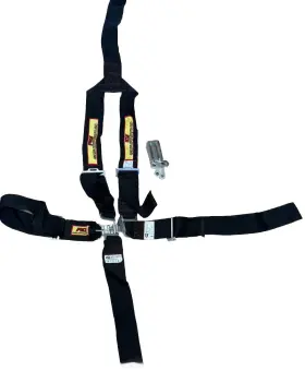 Rci-9410 Racerdirect.net Rci 5 Point Racing Harness Sfi 16.1 Mar 2003 Unused Black Belt
