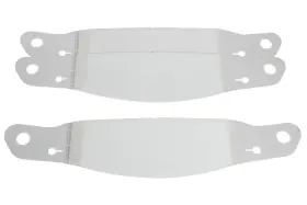 10217cp Racing Optics - Xstack Clear No Cut Outs Perimeter Tearoffs For Arai
