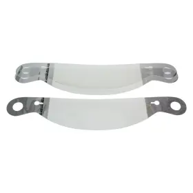 10230c Racing Optics - Xstack Clear Laminated Banana Tearoffs For Impact