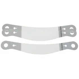 10237cp Racing Optics - Xstack Clear Laminated Banana With Large Tabs