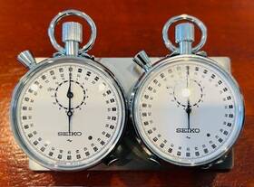 Rallyequip 88-5061 .001.kr Dash Mounted Vintage Seiko Acrp Stop Watches /rallyequip/made In Usa