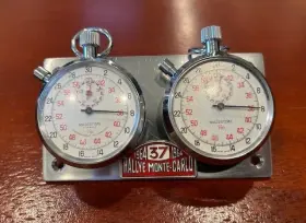 Sw.jag.002.kr Rallyequip Dashboard Mount Rally Swiss Majestime Stopwatches By Classic Cars