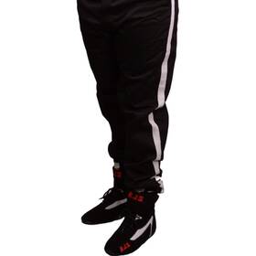 Rjs 20016bp-sm Racer 5 Classic 2 Layer Pants Sm Black