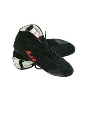 500020151 Rjs Sfi 3.3/5 Inch Redline Mid Top Race Shoes Size 05 Black