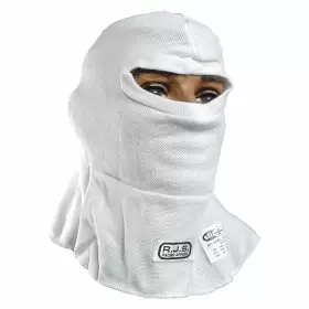 8000800 Rjs White Single Eyeport Racing Hood