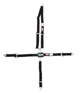 1004101 Rjs Racing Equipment 2in Jr Drag Harness Bk