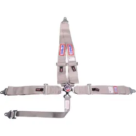 1029307 Rjs Racing Equipment R.j.s. Safety 5-point Cam-lock Harness Grey