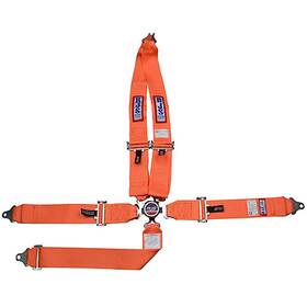 Rjs Racing Equipment 1030105 5-point Cam-lock Harness Orange