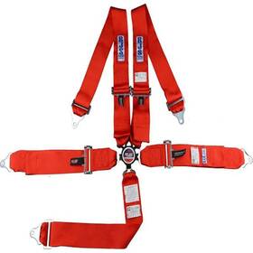 Rjs Racing Equipment 1032504 5-point Cam-lock Harness Red