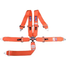 1032505 Rjs Racing Equipment 5-point Cam-lock Harness Orange