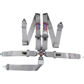 1034907 Rjs Racing Equipment 5-point Cam-lock Harness Grey