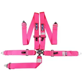 1034910 Rjs Racing Equipment 5-point Cam-lock Harness Hot Pink