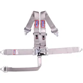 1127807 Rjs Racing Equipment 5-point Latch And Link Harness Grey