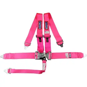 1127810 Rjs Racing Equipment 5-point Latch And Link Harness Hot Pink