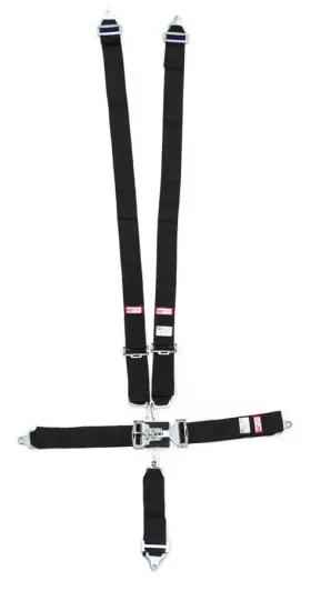 1131001 Rjs Racing Equipment 5-pt Harness System Bk Ind Wrap Mt 3in Sub