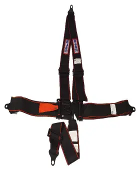 1208001 Rjs Racing Equipment Sfi 16.1 Elite L&l Harness 3 Pull Up Lap Belt Shoulder