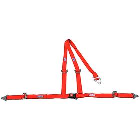 Rjs Racing Equipment 4000508 Buckle And Tongue Style Harness With Floor Mount Pu