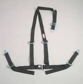 Rjs Racing Equipment 4000811 Non-sfi B&t Harness 2 Pull Up Lap Belt S. H. Y Floor