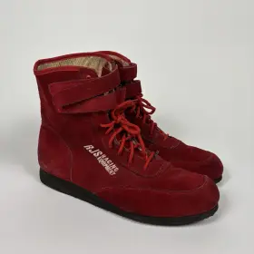 500010459 Rjs Racing Equipment Vintage Hi Top Auto Boots Sfi 3.3/5 Red Mens Size 13