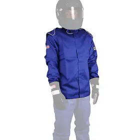 200400307 Rjs Safety Jacket Blue Xx-large Sfi-1 Fr Cotton