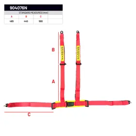 904076n Sabelt Clubman 4-point Harness - Final Sale