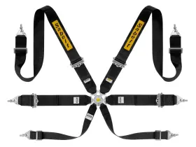 Cca633s Sabelt Pair Of Safety Harness- 6 Point- 3 Inch Aluminum Adjuster Cca633s Sabelt Pair Of Safety Harness- 6 Point- 3 Inch Aluminum Adjuster