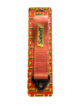 Ccac002 Sabelt Racing Tow Pull Rope Towing Strap Loop Bumper Hook Universal 2 Inch 260 Mm