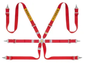 Cfci4350s622fu3f-29 Sabelt Steel Formula 2 Inch Pull Up Red Harness 2029 Exp. 30% Off - Final Sale