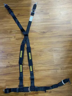 16190 Schroth Rallye 4 Asm Quick Fit 4-point Harness #16190 Bmw Kit Left Side Black