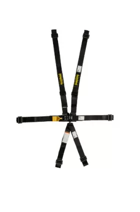 Sr-61051h Schroth Racing Latchlink Ii Harness - 6-point Adjustable Sub Both Sides Pull Down