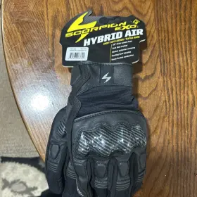 G40-135 Scorpion Exo G40-035 Hybrid Air Gloves Black Lg