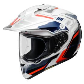 Shoei Htx2invgr Hornet X2 Invigorate Adventure Motorcycle Helmet Medium White/blue/red
