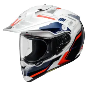 Htx2invgr Shoei Hornet X2 Invigorate Adventure Motorcycle Helmet Medium White/blue/red