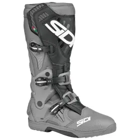 2318-0107-43 Sidi Crossair Off Road / Dirt Bike Boots Size 9.5 Grey/black