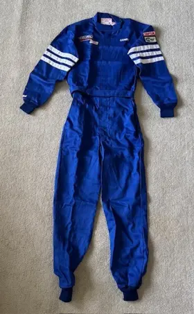 0204251 Simpson Driver Suit Std. Proban Blue Size Medium