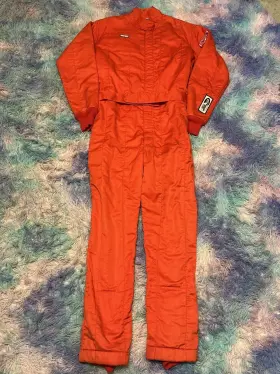 0602411 Simpson Super Sport 2 Layer Race Suit Mens Large Red Motorsport Usa Made