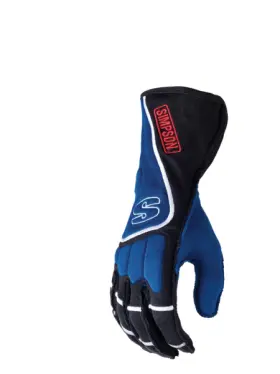 Simpson 090127402498 Racing Dgzb Dna Gloves Adult Xxl Blue/black Pair